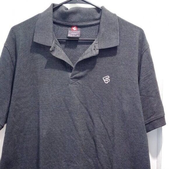 South Pole XL Polo – Short Sleeve, Black, Streetwear Look - Picture 7 of 11